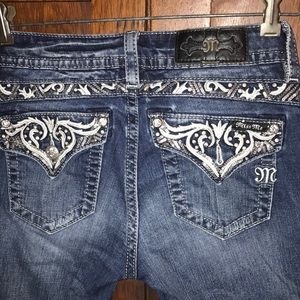 Miss Me 27x34 Mid Rise Jeans